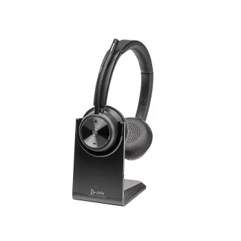 HP Poly Savi 7320 UC Stereo belaidė DECT ausinė su Microsoft Teams sertifikatu, 1880-1900 MHz