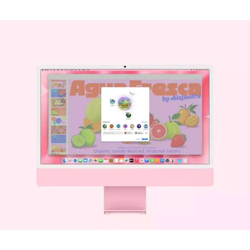 Viename kompiuteryje esantis kompiuteris Apple iMac Apple M M4 16 GB 256 GB SSD Apple GPU macOS Sequoia