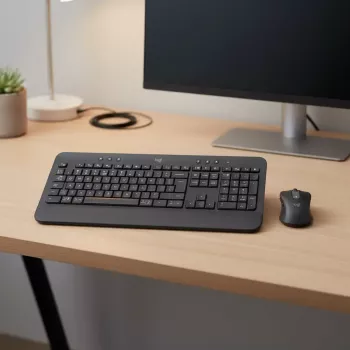 LOGITECH Signature MK650 Combo For Business - Pilka - US International QWERTY