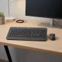 LOGITECH Signature MK650 Combo For Business - Pilka - US International QWERTY