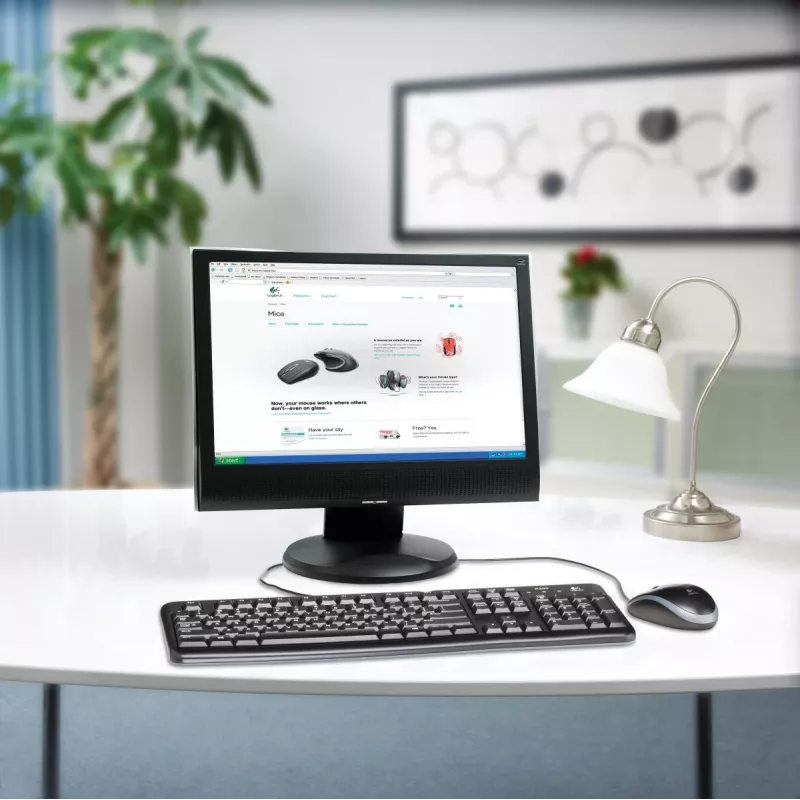 LOGITECH Klaviatūra K120 – verslui, AZERTY belgiška