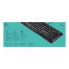 LOGITECH Klaviatūra K120 – verslui, AZERTY belgiška