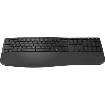 HP 685 Comfort Dual-Mode klaviatūra, QWERTY, pilno dydžio (100%), belaidė, RF Wireless + Bluetooth, membraninė, QWERTY, juoda