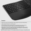 HP 685 Comfort Dual-Mode klaviatūra, QWERTY, pilno dydžio (100%), belaidė, RF Wireless + Bluetooth, membraninė, QWERTY, juoda