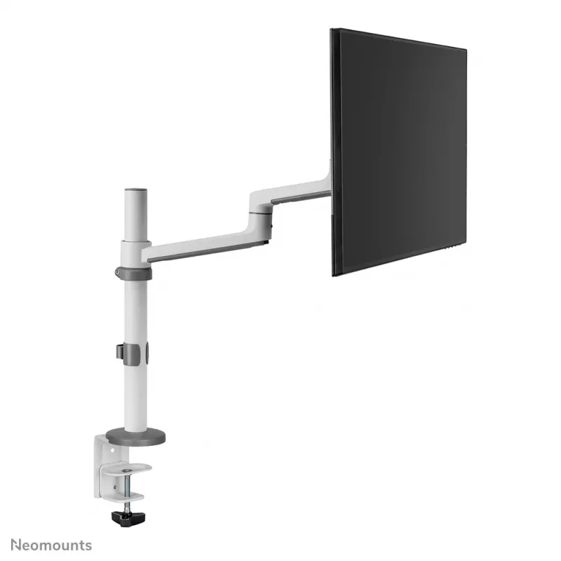 Neomounts DS60-425WH1 Monitoriaus ranka 17-27 colių - vietą taupanti, spaustuvas/įvorė, 8 kg, 43,2 cm (17 col.), 68,6 cm (27 col.), 100 x 100 mm, balta