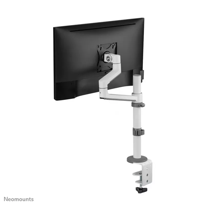 Neomounts DS60-425WH1 Monitoriaus ranka 17-27 colių - vietą taupanti, spaustuvas/įvorė, 8 kg, 43,2 cm (17 col.), 68,6 cm (27 col.), 100 x 100 mm, balta