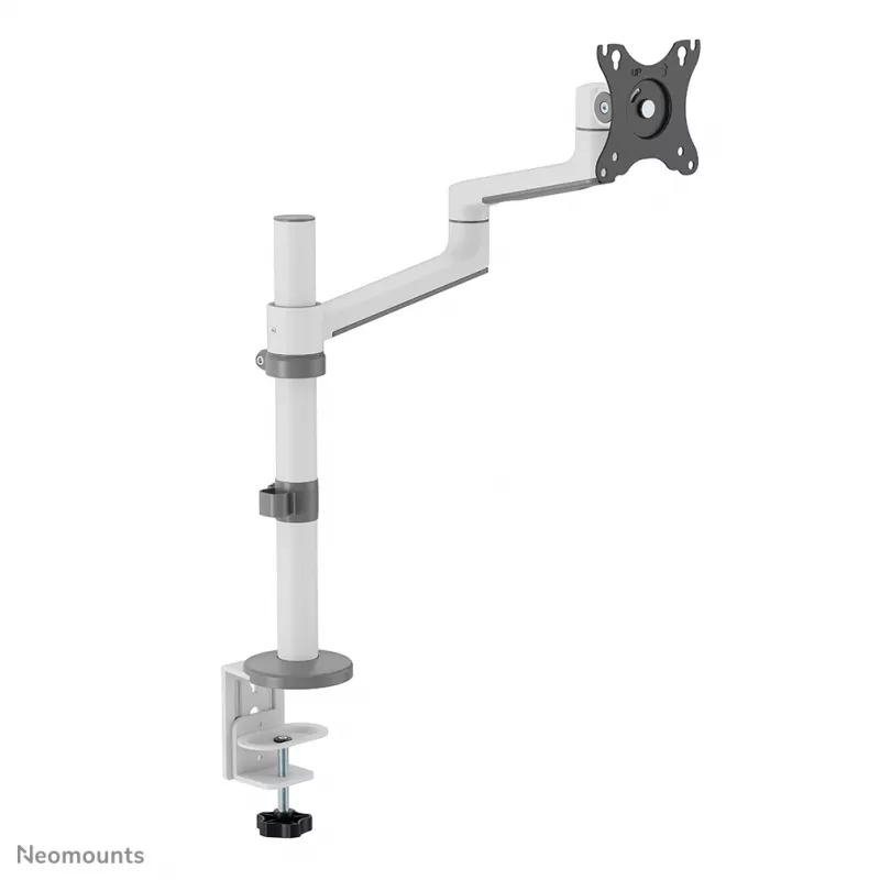 Neomounts DS60-425WH1 Monitoriaus ranka 17-27 colių - vietą taupanti, spaustuvas/įvorė, 8 kg, 43,2 cm (17 col.), 68,6 cm (27 col.), 100 x 100 mm, balta
