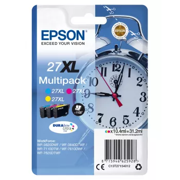 Epson Multipack 3 spalvų 27XL DURABrite Ultra rašalas