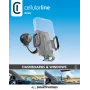 Cellularline Hug Flexi - Universalus automobilinis laikiklis telefonui su siurbtuku