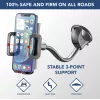 Cellularline Hug Flexi - Universalus automobilinis laikiklis telefonui su siurbtuku