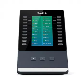 Yealink EXP50 IP papildymo modulis juodas, pilkas 23 mygtukai