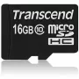 „Transcend“ 16GB MicroSDHC Class 10 atminties kortelė TS16GUSDC10