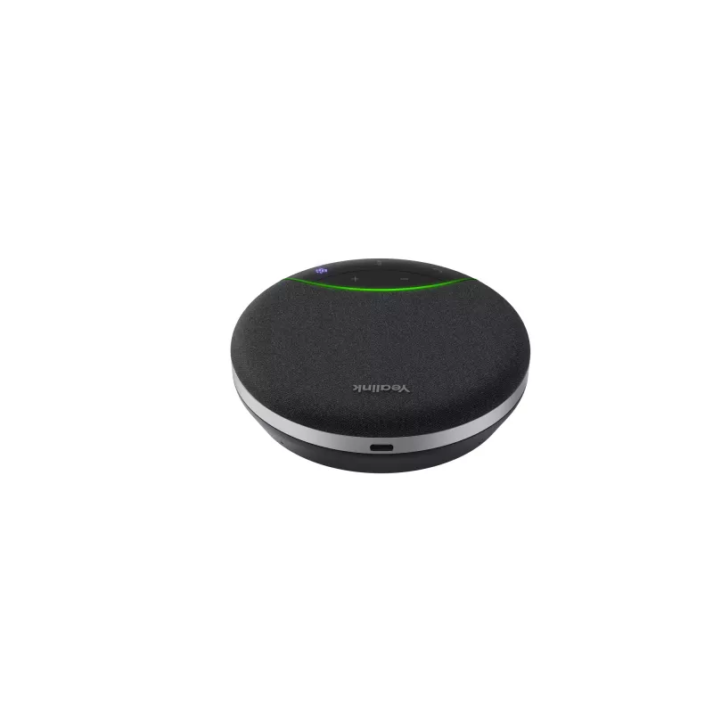 Yealink SP92 su USB-C/A siųstuvu – belaidis garsiakalbis, universalus, juodas, 80 dB, mygtukai, 80 dB, 100 – 20000 Hz