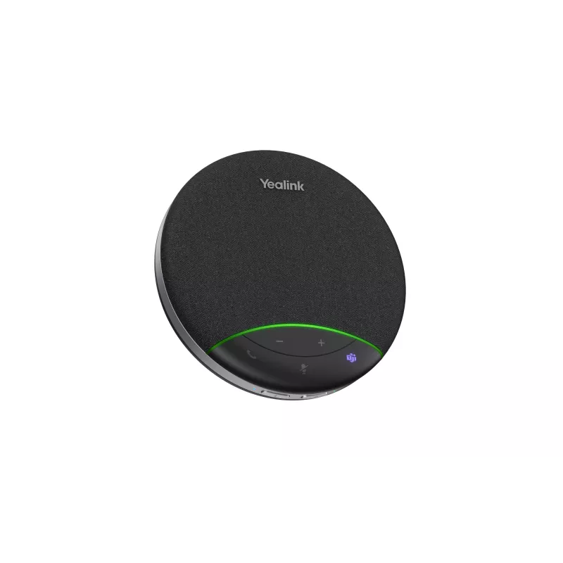 Yealink SP92 su USB-C/A siųstuvu – belaidis garsiakalbis, universalus, juodas, 80 dB, mygtukai, 80 dB, 100 – 20000 Hz