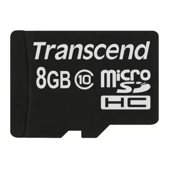 Flash atmintis Transcend 8GB MicroSDHC Class 10 TS8GUSDC10