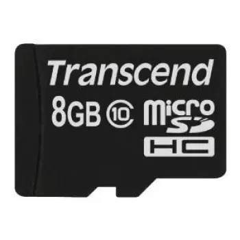 Flash atmintis Transcend 8GB MicroSDHC Class 10 TS8GUSDC10