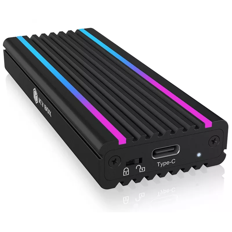 ICY BOX IB-1824ML-C31 SSD korpusas M.2 juodas