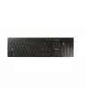 CHERRY DW 9100 SLIM belaidis klaviatūros ir pelės rinkinys RF Wireless + Bluetooth QWERTZ Šveicariškas juodas