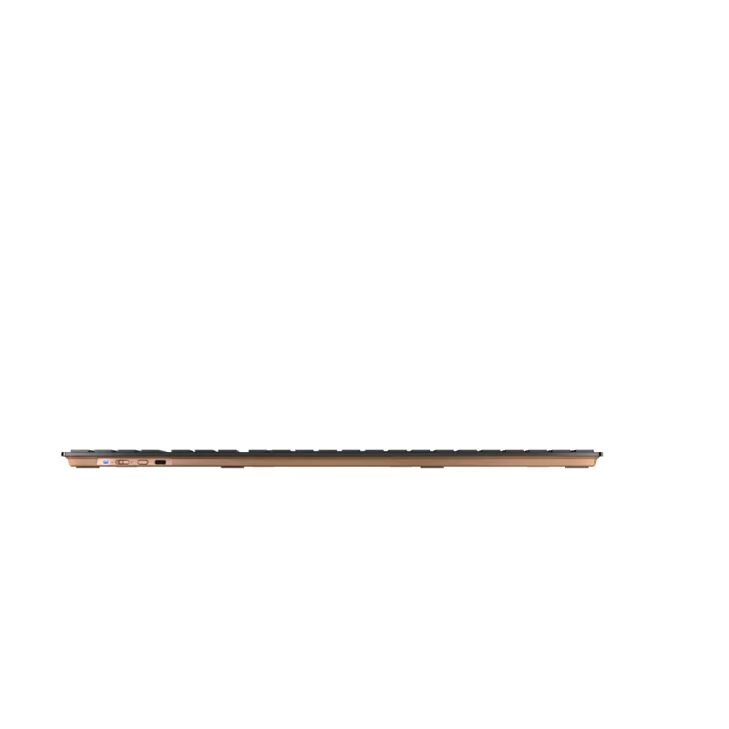 CHERRY DW 9100 SLIM belaidis klaviatūros ir pelės rinkinys RF Wireless + Bluetooth QWERTZ Šveicariškas juodas