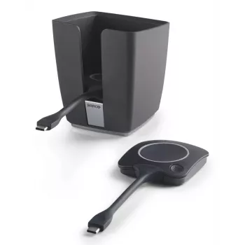 Barco ClickShare Tray 2 x USB-C mygtukai Juodi Laidiniai Stalo Jungtis
