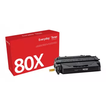 Xerox Everyday™ Black Toner, suderinamas su HP 80X (CF280X), didelės talpos