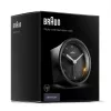 Braun BC07 radijo bangomis valdomas analoginis žadintuvas juodas