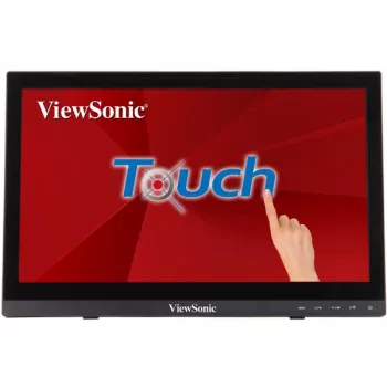 Viewsonic TD1630-3 39,6 cm (15,6 colio) LCD HD jutiklinis monitorius, 1366 x 768, juodas