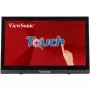 Viewsonic TD1630-3 39,6 cm (15,6 colio) LCD HD jutiklinis monitorius, 1366 x 768, juodas