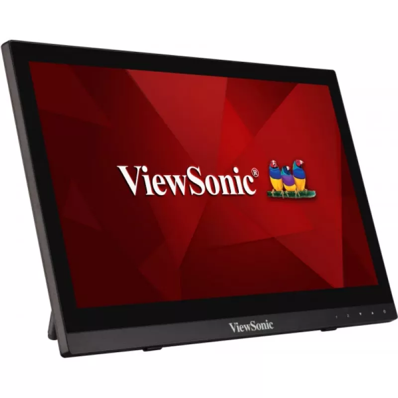 Viewsonic TD1630-3 39,6 cm (15,6 colio) LCD HD jutiklinis monitorius, 1366 x 768, juodas