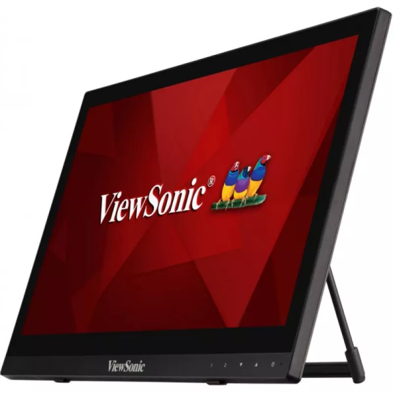 Viewsonic TD1630-3 39,6 cm (15,6 colio) LCD HD jutiklinis monitorius, 1366 x 768, juodas