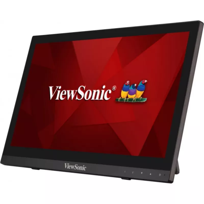Viewsonic TD1630-3 39,6 cm (15,6 colio) LCD HD jutiklinis monitorius, 1366 x 768, juodas