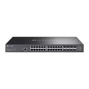 TP-Link Omada SX3832 24 prievadų 10GBASE-T L2+ valdomas jungiklis su 8 10GE SFP+ lizdais