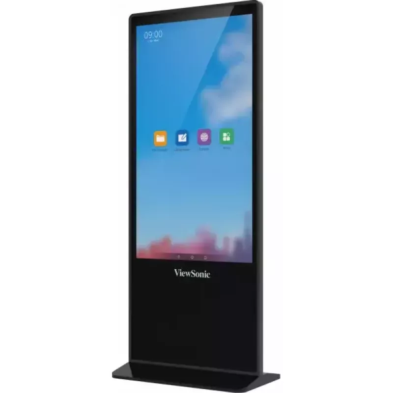 ViewSonic EP5542T interaktyvus skaitmeninis stendas 139,7 cm (55 colių) LED 4K Ultra HD liečiamas ekranas Android 8.0