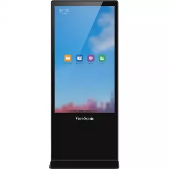 ViewSonic EP5542T interaktyvus skaitmeninis stendas 139,7 cm (55 colių) LED 4K Ultra HD liečiamas ekranas Android 8.0