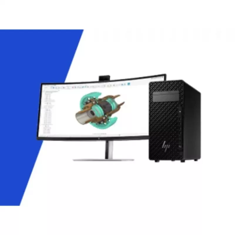 HP Z2 Tower G1i Intel Core Ultra 9 285K 64 GB DDR5-SDRAM 2 TB SSD NVIDIA RTX 2000 Ada Windows 11 Pro darbo stotis, AI darbo stotis, AI asmeninis kompiuteris, juoda