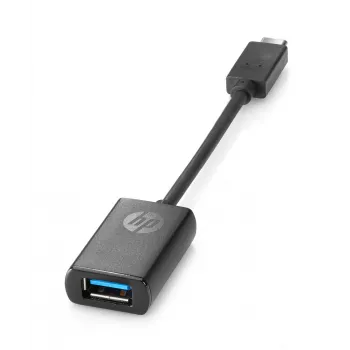 HP USB-C į USB 3.0 adapteris, 0,1409 m, USB-C, USB 3.0, USB 3.2 Gen 1 (3.1 Gen 1), juodas