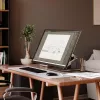 ALOGIC Clarity Max Touch 32C4KPDWT jutiklinis monitorius, 32 colių, 3840x2160 4K UHD, 65 W Power Delivery, 8MP internetinė kamera, USB šakotuvas, juodas/sidabrinis