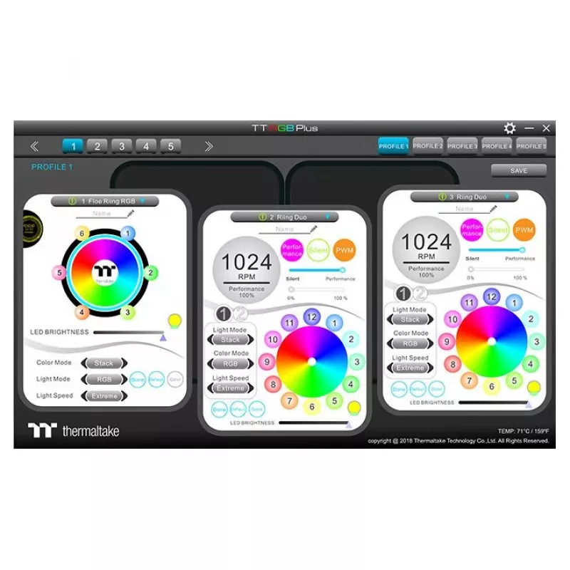 THERMALTAKE vandens aušinimo priedas - Floe DX RGB 240 TT Premium Edition
