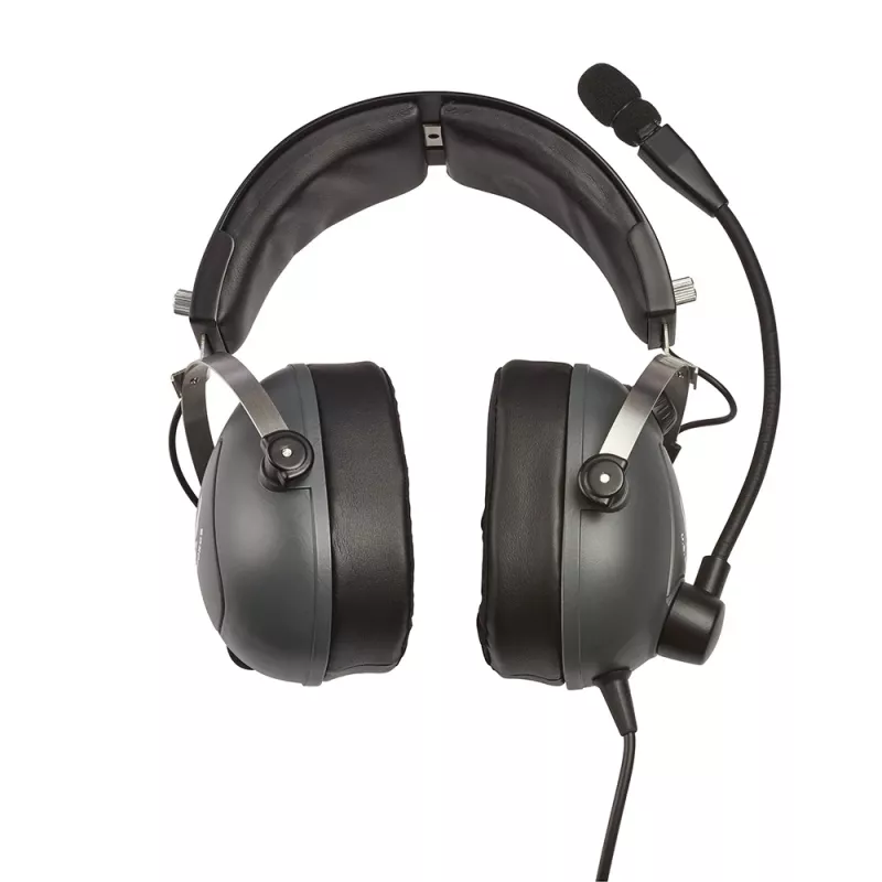 Thrustmaster T.Flight U.S. Air Force Edition-DTS ausinės, laidinės, aviacijos/oro eismo kontrolė, juoda, pilka