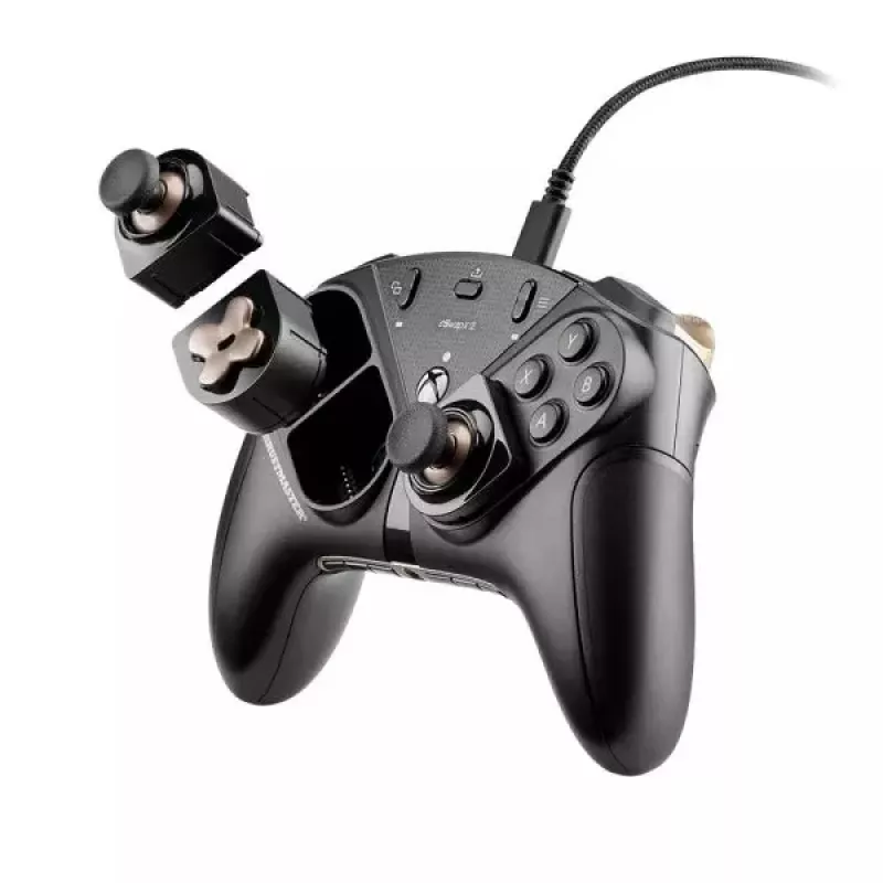 Thrustmaster D-IPPON D-pad modulis, PC, Xbox One, Xbox Series S, Xbox Series X, juodas, auksinis, 1 vnt., 133 mm, 50 mm