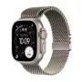 APPLE Watch Ultra 3 (2025) 5G 49mm natūralaus titano korpusas su natūralaus titano Milano kilpa M