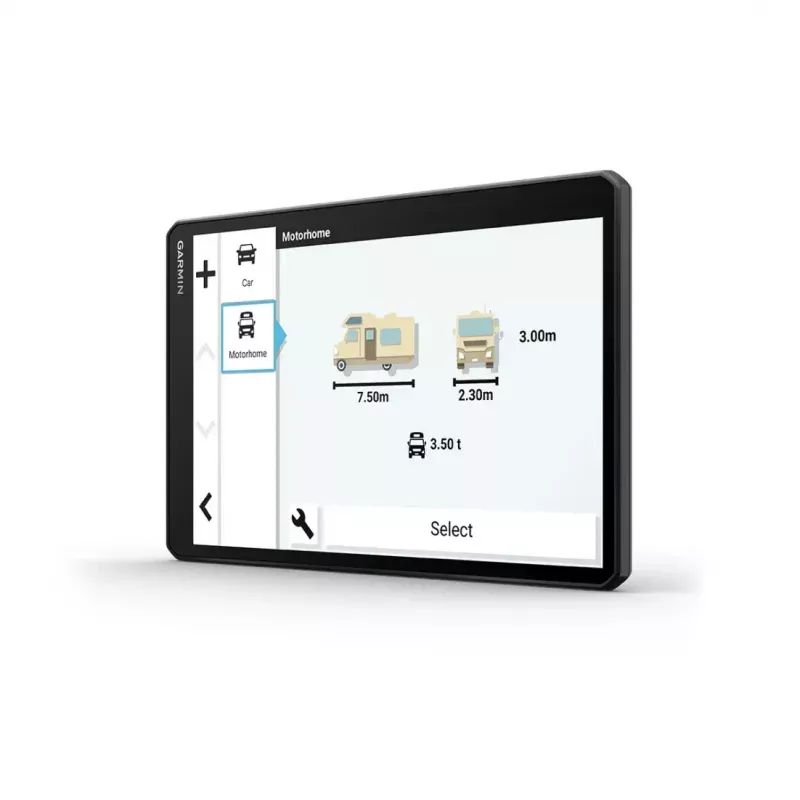 Navigatorius Garmin Camper 1095 Juodas