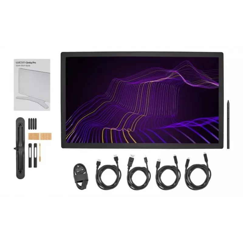 Wacom Cintiq Pro 27 piešimo planšetė su 27 colių 4K UHD ekranu, be stovo