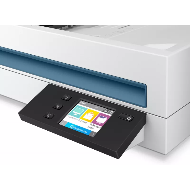 HP Scanjet Enterprise Flow N6600 fnw1 plokščiasis ir ADF skaitytuvas 1200 x 1200 DPI A4 baltas