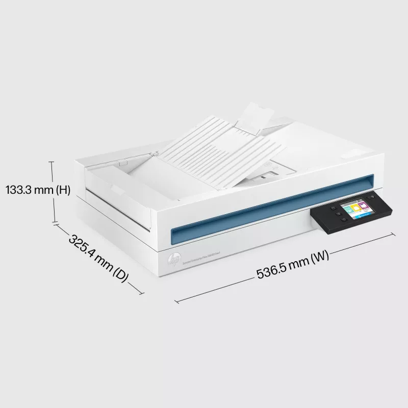 HP Scanjet Enterprise Flow N6600 fnw1 plokščiasis ir ADF skaitytuvas 1200 x 1200 DPI A4 baltas