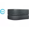 LOGITECH Ergo K860 – Belaidis skeltos klaviatūros išdėstymo klaviatūra Graphite Azerty Prancūziškas