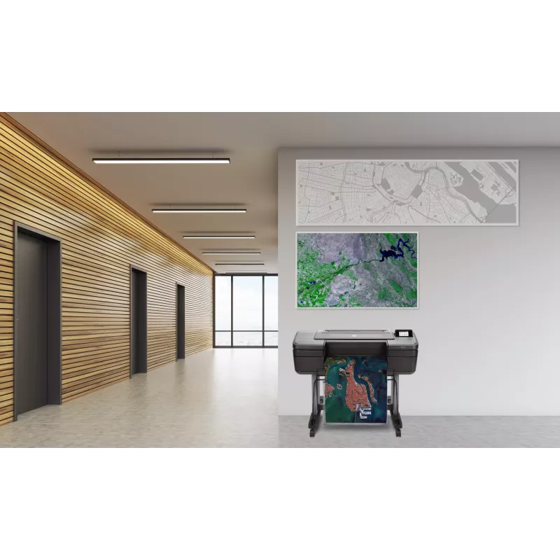 HP DesignJet Z6dr 44 col. PostScript spausdintuvas su vertikaliu pjaustytuvu