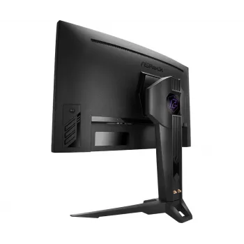ASROCK Gaming Monitor Pg27qrt2a - 27 colių - 2560 x 1440 QHD - Išlenktas - 180 Hz - Juodas