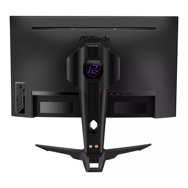 ASROCK Gaming Monitor Pg27qrt2a - 27 colių - 2560 x 1440 QHD - Išlenktas - 180 Hz - Juodas