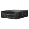 Shuttle XPC slim Barebone XH610 - S1700, Intel H610, 1xDP, 1xHDMI, 1x VGA, 2x COM (RS232), 2x LAN (2.5G ir 1G), 1x slim 5,25 colio, 2x 3,5 colio, 2x M.2, 24/7 nuolatinis darbas